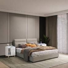 Mesita de Noche Moderna Buros para Recamara Minimalista con Estante de Almacenamiento Mueble Modernos Madera Mesitas Almacenamiento Tipo Librero (Blanco Marfil, 43 * 30 * 62CM) - Blanco marfil - Ver 11