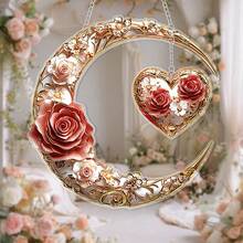 Decorative Hanging Ornaments - Red - View 4