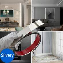 1 rollo de 5 metros de tira decorativa de acero inoxidable con superficie de espejo, autoadhesiva, en colores negro, titanio y dorado