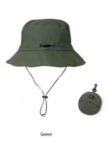 Summer Quick-Drying Waterproof Foldable Bag Fisherman's Hat Portable For Outdoor Hats Men's Hiking Hats