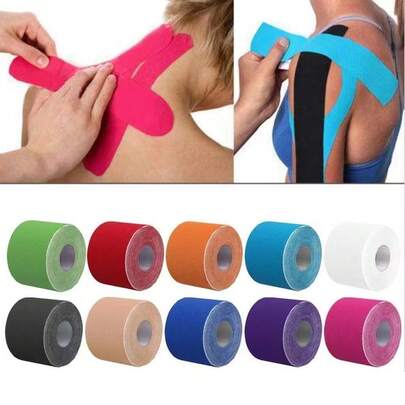 Kinesiology Tape Athletic Elastoplast Sport Recovery Strapping Gym Muscle Bandage Gym Accessories Gym Bandages Sports Tape