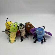 1pc Insect Series Finger Puppet Plush Doll, Cute Dragonfly, Butterfly, Ant, Bee Finger Puppets, Parent-Child Interactive Educational Doll - Multicolor - View 9