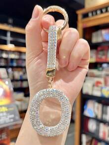 26 件英文字母形状水钻钥匙扣，闪亮钻石设计汽车钥匙扣，创意钥匙扣，通用，送给司机的礼物 - 均碼 - 查看 19