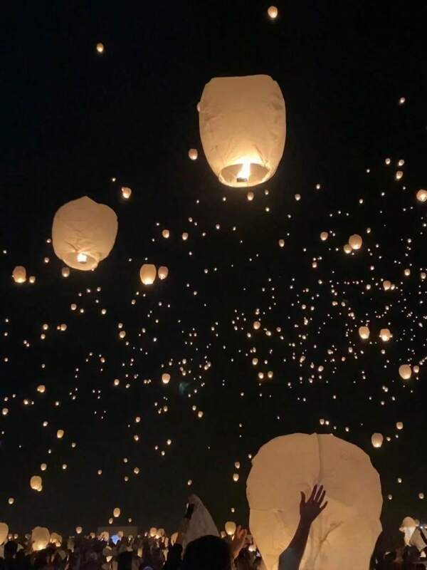 Sky Lantern, 2025 Magical Wish Lanterns With Rice Paper & Fireproof Frame, Hand-Decorated Chinese Kongming Lights For Wedding/Valentine's Day/Mid-Autumn Festival