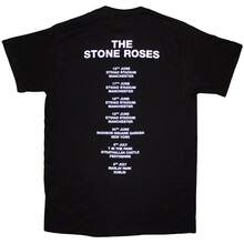 The Stone Roses | Official Band T-Shirt | Tour 2016 (Back Print) - 48-Hour Fast Shipping!  - Black - View 3
