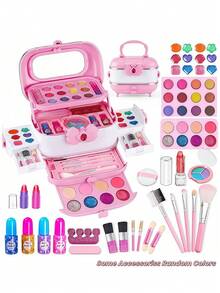 Makeup Case Pretend Play Toy Set, Various Portable Makeup Box Styles Ideal For Gift Giving - Shape - View 2