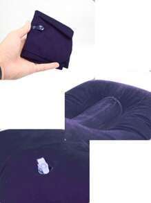 2 piezas de almohadas inflables portátiles para acampada al aire libre, almohadas para sacos de dormir, cojín para siestas
