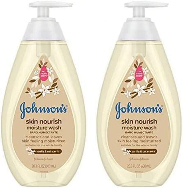 Skin Nourishing Moisture Baby Body Wash With Vanilla & Oat Scents, Hypoallergenic & Tear Free Baby Bath Wash, Paraben-, Dye-, Sulfate & Phthalate-Free, 20.3 Fl.Oz