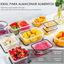 48pcs Food Storage Container Set With Easy-Snap Lids (24Lids + 24Containers) - Christmas Gift For Pantry And Kitchen Organization - Comes With Free Labels And Markers, Local Warehouse Delivery - trắng - Xem 2