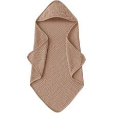 1PC Muslin Hooded Baby Towels Ultra-Soft Absorbent Baby Bath Towels With Hood For Newborn And Infant 30x30inch