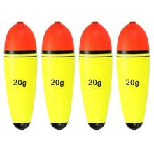 Fishing Slip Bobbers, EVA Fishing Float For Sea Fishing Freshwater - 黃色 0.7oz 4 件裝 - 查看 1