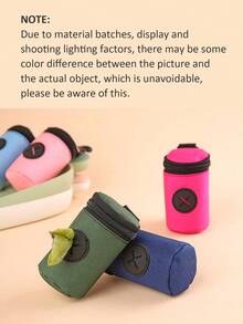 Portable Outdoor Dog Poop Bag Holder - Multi-Color Pet Waste Dispenser , Comfortable And Durable Poo Bag Dispenser For Walking, Hiking, Camping Essential Walking Accessory,Pink Blue Black Grey Green. - Multicolor - View 12