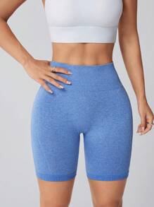 1pc Yoga Skinny Shorts For Outdoor Running