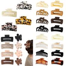 Matte Non-Slip Hair Claw Clips (1/4/8PCS) - Salon-Grade Strong Hold Clips For All Hair Types, Thick/Thin/Curly/Wavy Hair - Snap-Resistant Jaw Clips For Women & Girls, Perfect For Workouts & Daily Use
