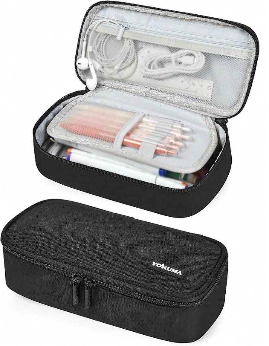 Office & Stationery Storage Set - Black - View 1