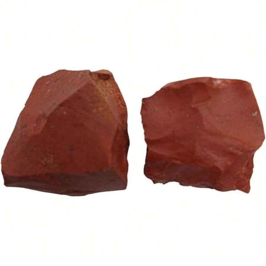 Local Shipping--  Healing Crystals, Stones, Healing Stones, Rock Collection, Agate, Raw Stones ,Crystals, Rocks, Jade, Crystals And Healing Stones(Labradorite, 2 Pcs) - Red Jasper - 查看 1
