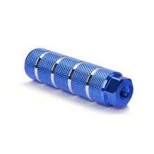 1 对铝合金防滑自行车脚踏，山地车/BMX 脚踏，自行车后短脚踏，适合 3/8 英寸轴（请在购买前测量您的自行车尺寸，以避免不必要的消耗）