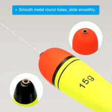 Fishing Slip Bobbers, EVA Fishing Float For Sea Fishing Freshwater - Vàng 0,5oz 4 gói - Xem 4
