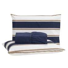 3 Piece Percale 100% Cotton Bed Sheet Set - CL06 - View 2