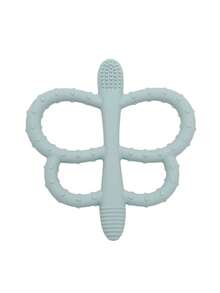 Baby Butterfly Silicone Teether Toy Babies Colored Teething Toys Cartoon Animal Shapes Infant Boy And Girl Essentials Gifts Easy To Grip - Multicolor - View 11