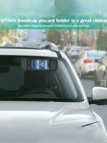 Disabled Person Supplies Car Car Sun Visor Storage Clip Storage Bag Car Storage Clip Sun Visor Storage, Car Signs Intimate Design And Eye-Catching, Auto Parts, Car Interior Accessories,