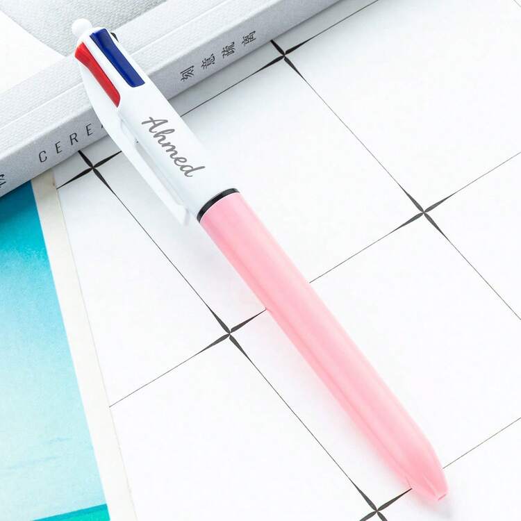 1-36pcs Customized Multi-Color Ballpoint Pens, 4-Color Ballpoint Pens, Nurse Pens, 4-In-1 Retractable Multicolor Ballpoint Pens, Suitable For Office, School Supplies, Student Party Favors, Nurse Notes, Whiteboards, Office Supplies, Holiday Gifts - Multicolor - View 97