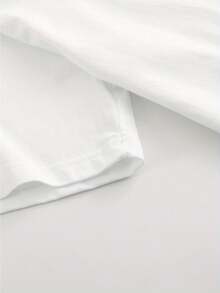 Women'S Black Short Sleeve T-Shirt - Jesus Words And 1 John 4:18 Bible Verse Print, Soft Crew Neck Casual Top For Spring/ Summer, Machine Washable Christian Clothing, Comfortable Everyday Wear, Religious Graphic T-Shirt, Comfort Fit - White - View 3