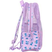 Lilo Y Stitch Stitch Sand-Resistant And Functional Waterproof Backpack - Children's Resistant Backpack To Sand With Fun Design, Light Stitch Backpack For Summer, Beach Or Pool - Size 32x12x38 Cm - Purple - View 3