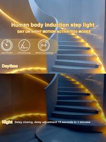 运动传感器霓虹灯带暖色/白色霓虹灯柔性条 | USB 供电 LED 灯 1-5 米长,用于花园、楼梯、走廊、卧室装饰的室内/室外照明 - 多色 - 查看 7