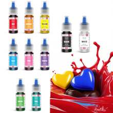 Set de cuisine 20 couleurs, pigments de décoration de cuisson - pigments de cuisine liquides DIY pour la décoration de gâteaux, les biscuits de Pâques, les œufs de Pâques et autres artisanats, parfait pour les cadeaux de la fête des mères