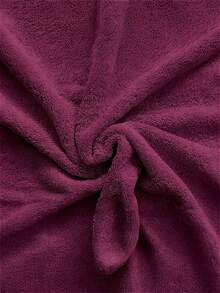TOALLA DE BAÑO 100% ALGODÓN MEXICANO (Gruesa) ABSORBENTE  70m X 135cm, la cenefa puede variar - Guinda - Ver 4