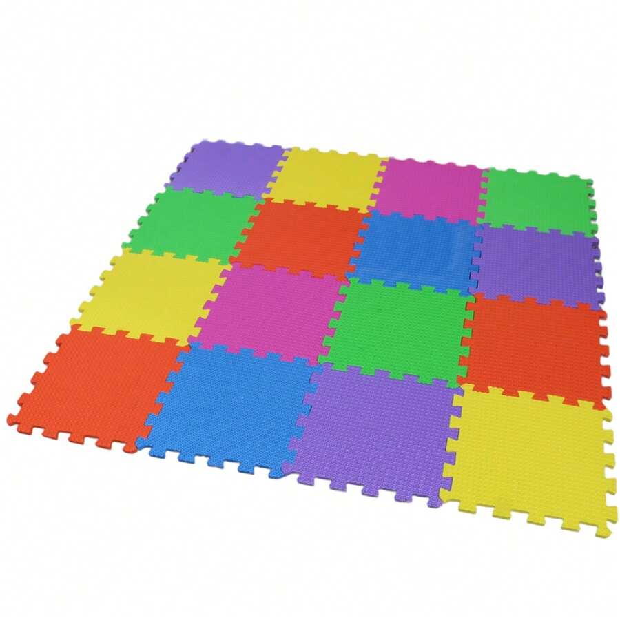 Foamy Puzzle Mat 30x30cm Thickness 12mm Multicolor - Multicolor - View 1