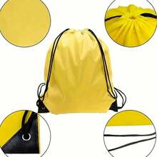 1件/5件/10件/15件万圣节圣诞节抽绳包、马拉松抽绳背包、活动包、抽绳袋、储物袋、运动篮球包、水壶套套装 - 彩色 - 查看 4