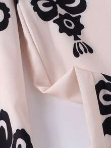 Spring/Summer Tween Girls Halter Jumpsuit, Casual & Fashionable - Black and White - View 8