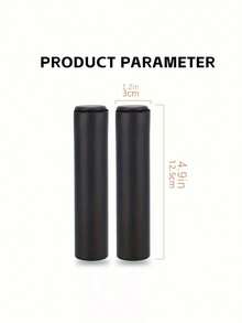 1 对柔软硅胶自行车车把套 - 舒适、防滑、加厚设计，适用于山地车和公路车，有黑色及更多颜色可选，自行车配件