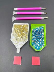 15 件/套钻石画工具配件、快速钻石画笔套件、成人钻石画工具或 5D DIY 钻石画配件