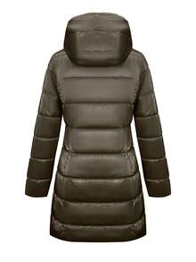 Abrigo clásico con bolsillos con cremallera para mujeres Risissida, ideal para viajes con estilo en otoño