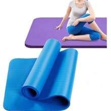 Yogamatte – Dicke Yogamatten für Frauen und Männer, Trainingsmatte aus hochdichtem NBR-Schaum, rutschfest und schweißresistent, ideal für Pilates, Heimfitness und Heimtraining. - Verschiedenfarbig - Übersicht 11