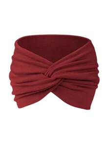 1pc Bohemian European American Sports Headband, Wide Yoga Elastic Headband, Running Hair Band, Sports Hair Accessories For Women Turban Headband Sweatband Fall Winter For Vacation Outfits Woman Elegant Scarf