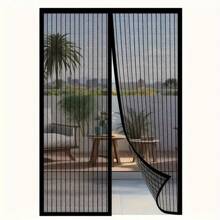 Magnetic Mesh Screen Door, With Easy To Clean Soft Net, Breathable & Effective Mosquito Prevention, Ideal For Indoor/Outdoor Use, Mosquito Net