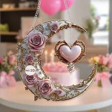 Decorative Hanging Ornaments - Pink - View 4