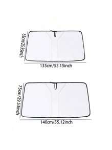 Car Windshield Sun Shade Covers Front Window Sunscreen Sun Visors Heat Insulation Sunshade Parasol For Car Accessories