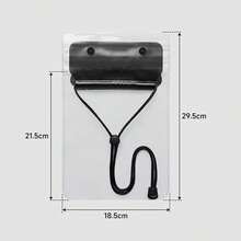 1个大号防水手机包，透明触屏外卖防水手机壳，沙滩包，游泳防水包，运动包，健身旅行包，男女通用，旅行必备游泳包，沙滩游泳包