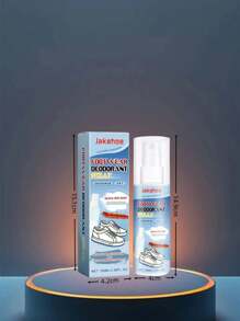 Spray eliminador de olores de zapatos y calcetines de 100ml - Elimina rápidamente los olores desagradables, mantiene los pies secos y frescos, diseño de rociado conveniente para el cuidado diario de los pies, apto para todos