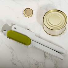 KitchenAid Classic Multifunction Can Opener And Bottle Opener Easy To Use, Razor Sharp Stainless Steel Cutting Wheel, Soft Ergonomic Handles, Colorful Style Optional - Green W/ Protective Cover - View 2