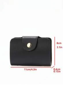 Stylish Women's Mini Crossbody Bag With Rivet Details, Multi-Layer Lightweight, Geometric Pattern, Black & White Design, Adjustable Shoulder Strap, Golden-Tone Hardware, Compact Square Bag For Everyday Use - Multicolor - View 5