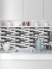 25 Peças Adesivos para Parede Carimbo de Cozinha, Padrão de Mármore, Resistente a Água/Óleo/Desgaste, Decalque Removível para Cozinha, Banheiro, Decoração do Lar, Tamanho: 25 peças, 9,84x4,72 polegadas Papéis de Parede Decoração de Sala Papel de Parede Adesivo de Parede Decoração de Parede Adesivo de Parede Acessórios de Cozinha Itens de Cozinha Decoração de Cozinha