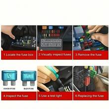 60pcs Bagged Insurance Sheet, Car Fuse, Small Size 5A/10A/15A/20A/25A/30A - 60pcs - View 7