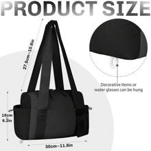 Lightweight Fitness Bag, Mini Fitness Duffel Bag, With A Dry-Wet Separation Compartment And A Small Change Pocket. It's A Fitness Tote Bag, Suitable For Workouts, Sports, And Travel.