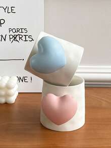 CMYD Studio 1pc 320ml Original Bowknot Design Ceramic Mug, Handmade Exquisite Coffee Cup, Suitable For Water, Latte, Milk, Birthday Gift - Multicolor - View 10